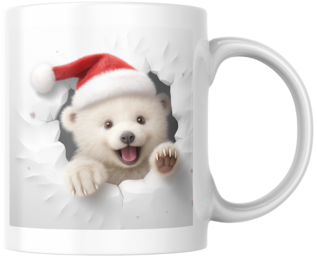 Christmas Polar Bear